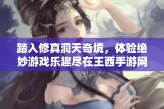 踏入修真洞天奇境，体验绝妙游戏乐趣尽在王西手游网