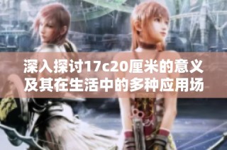 深入探讨17c20厘米的意义及其在生活中的多种应用场景