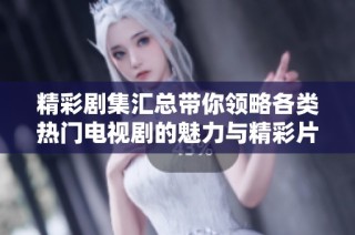 精彩剧集汇总带你领略各类热门电视剧的魅力与精彩片段