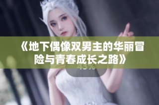 《地下偶像双男主的华丽冒险与青春成长之路》