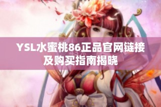 YSL水蜜桃86正品官网链接及购买指南揭晓