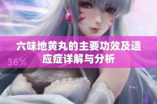 六味地黄丸的主要功效及适应症详解与分析