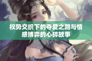 权势交织下的夺爱之路与情感博弈的心碎故事