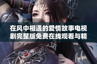 在风中相遇的爱情故事电视剧完整版免费在线观看与精彩解析