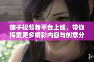 茄子视频新平台上线，带你探索更多精彩内容与创意分享