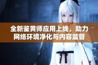 全新鉴黄师应用上线，助力网络环境净化与内容监管