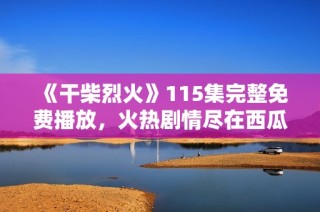 《干柴烈火》115集完整免费播放，火热剧情尽在西瓜视频等你观看！