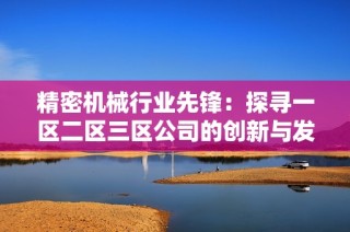 精密机械行业先锋：探寻一区二区三区公司的创新与发展之路