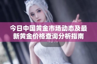 今日中国黄金市场动态及最新黄金价格查询分析指南