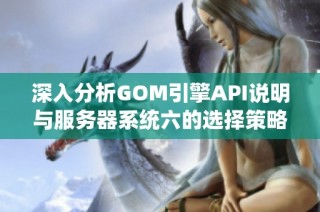 深入分析GOM引擎API说明与服务器系统六的选择策略及优化方案