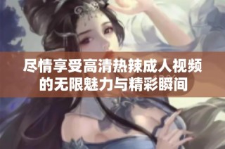 尽情享受高清热辣成人视频的无限魅力与精彩瞬间