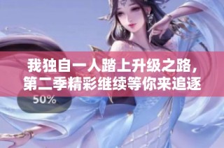 我独自一人踏上升级之路，第二季精彩继续等你来追逐