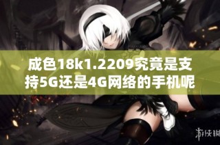 成色18k1.2209究竟是支持5G还是4G网络的手机呢