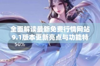 全面解读最新免费行情网站9.1版本更新亮点与功能特色