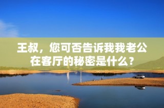 王叔，您可否告诉我我老公在客厅的秘密是什么？