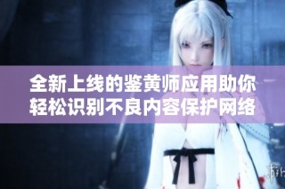 全新上线的鉴黄师应用助你轻松识别不良内容保护网络环境