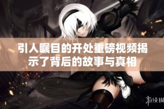 引人瞩目的开处重磅视频揭示了背后的故事与真相
