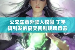 公交车意外驶入校园 丁字裤引发的搞笑闹剧现场直击