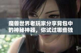 魔兽世界老玩家分享背包中的神秘神器，你试过哪些独特玩法吗