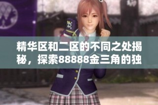 精华区和二区的不同之处揭秘，探索88888金三角的独特魅力与价值
