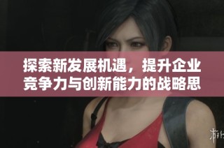 探索新发展机遇，提升企业竞争力与创新能力的战略思考