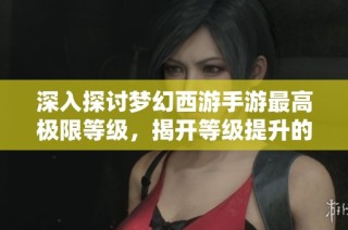 深入探讨梦幻西游手游最高极限等级，揭开等级提升的秘密与挑战