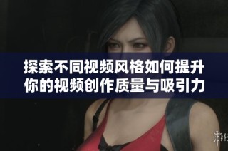 探索不同视频风格如何提升你的视频创作质量与吸引力