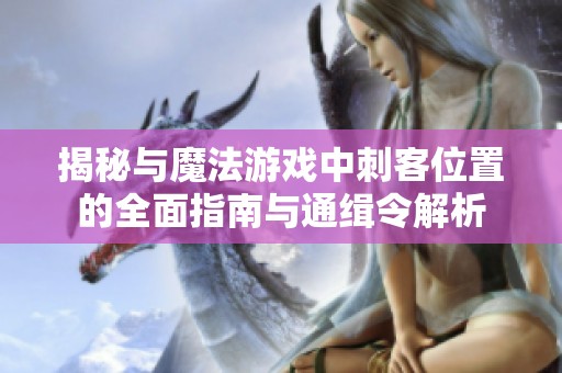 揭秘与魔法游戏中刺客位置的全面指南与通缉令解析