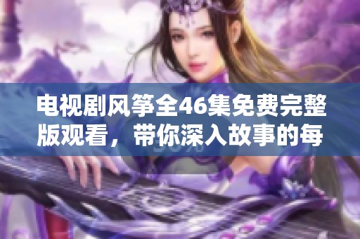 电视剧风筝全46集免费完整版观看，带你深入故事的每一个细节与情感
