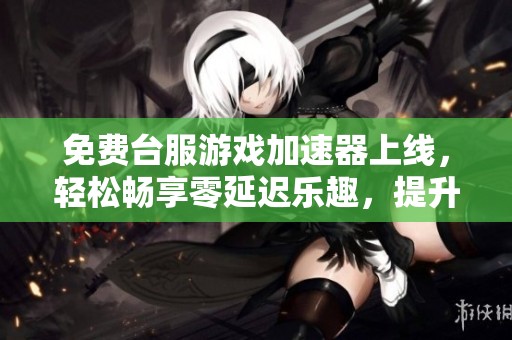 免费台服游戏加速器上线，轻松畅享零延迟乐趣，提升游戏体验