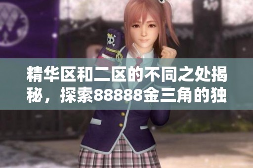 精华区和二区的不同之处揭秘，探索88888金三角的独特魅力与价值