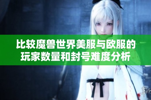 比较魔兽世界美服与欧服的玩家数量和封号难度分析