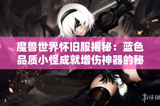魔兽世界怀旧服揭秘：蓝色品质小怪成就增伤神器的秘密