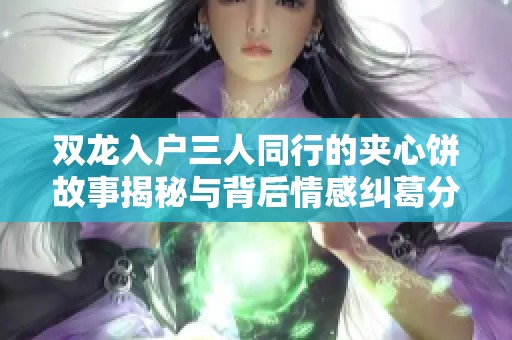 双龙入户三人同行的夹心饼故事揭秘与背后情感纠葛分析