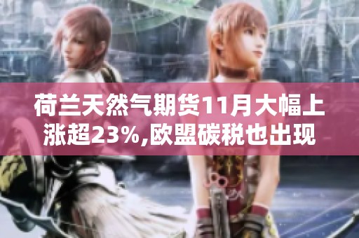 荷兰天然气期货11月大幅上涨超23%,欧盟碳税也出现6%涨幅