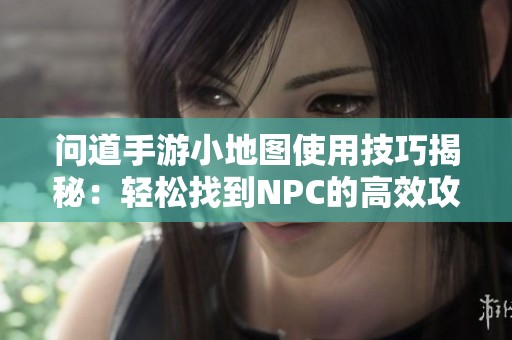 问道手游小地图使用技巧揭秘：轻松找到NPC的高效攻略与秘诀