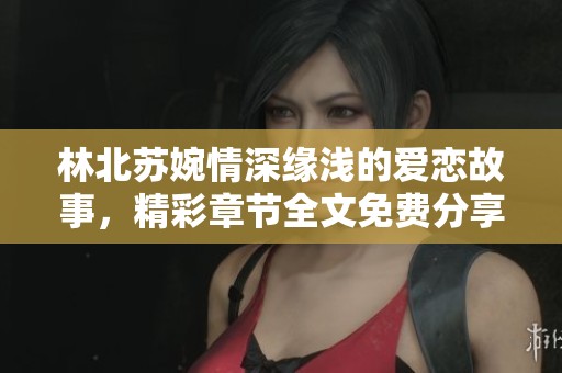 林北苏婉情深缘浅的爱恋故事，精彩章节全文免费分享