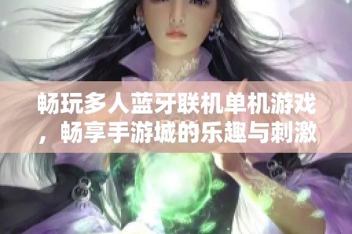 畅玩多人蓝牙联机单机游戏，畅享手游城的乐趣与刺激
