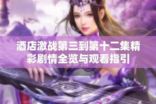 酒店激战第三到第十二集精彩剧情全览与观看指引