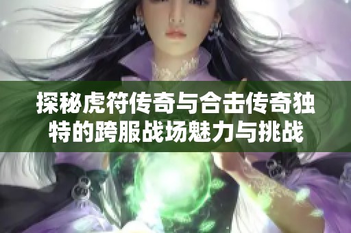 探秘虎符传奇与合击传奇独特的跨服战场魅力与挑战
