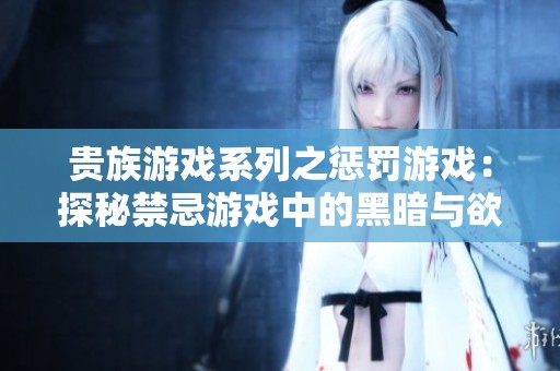 贵族游戏系列之惩罚游戏：探秘禁忌游戏中的黑暗与欲望