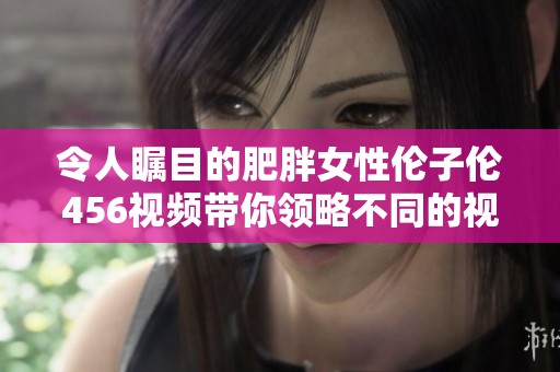 令人瞩目的肥胖女性伦子伦456视频带你领略不同的视觉体验