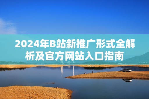 2024年B站新推广形式全解析及官方网站入口指南