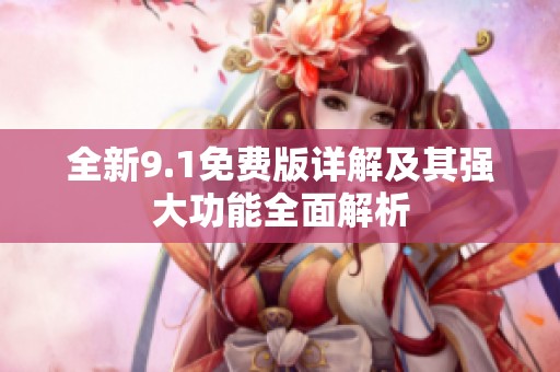 全新9.1免费版详解及其强大功能全面解析