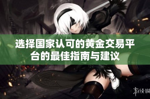 选择国家认可的黄金交易平台的最佳指南与建议