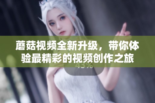 蘑菇视频全新升级，带你体验最精彩的视频创作之旅