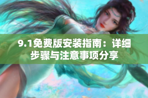 9.1免费版安装指南：详细步骤与注意事项分享